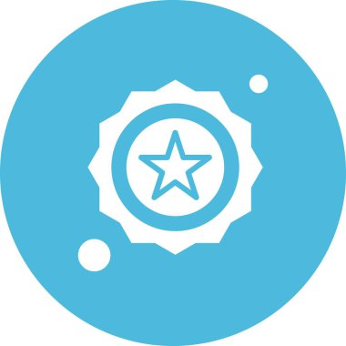 yıldız simgesi vektör illüstrasyonu