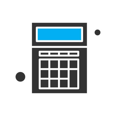  hesap makinesi Simgesi, Vektör İllüstrasyonu