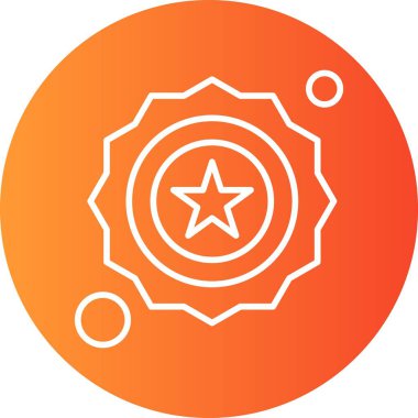 yıldız simgesi vektör illüstrasyonu