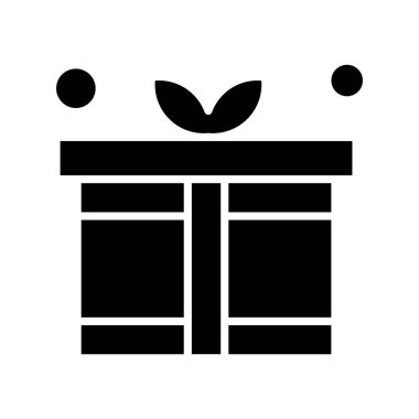 Vektör hediyesi Simgesi, vektör illüstrasyonu