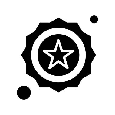 yıldız simgesi vektör illüstrasyonu