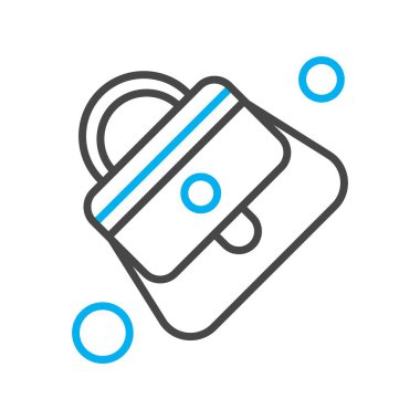 Modern ikon vektör illüstrasyonu, alışveriş kavramı 