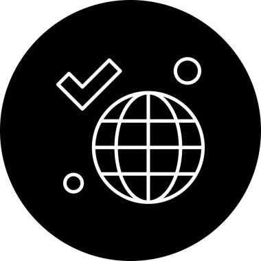 toprak simgesi vektör illüstrasyonu 