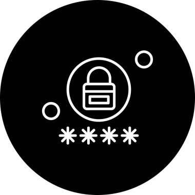 Vektör Kilit Simgesi, güvenlik kavramı