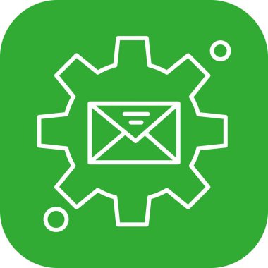  ileti simgesi, vektör illüstrasyonu