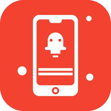 Vektör mobil ağ simgesi 