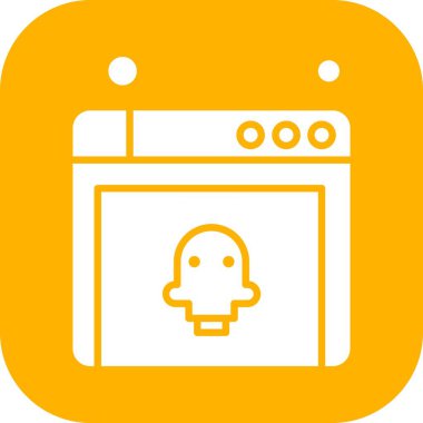 Vektör illüstrasyon simgesi, ağ ve güvenlik kavramı 