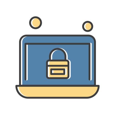  dizüstü bilgisayar simgesi, vektör illüstrasyonu