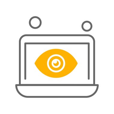  dizüstü bilgisayar simgesi, vektör illüstrasyonu