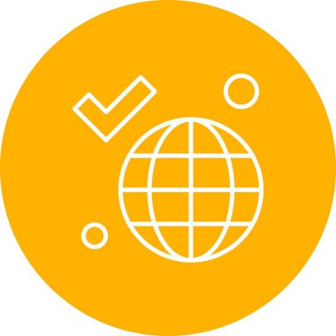 toprak simgesi vektör illüstrasyonu 