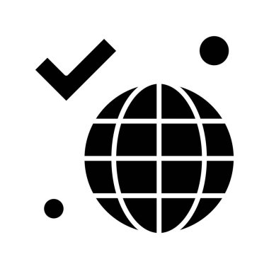 toprak simgesi vektör illüstrasyonu 