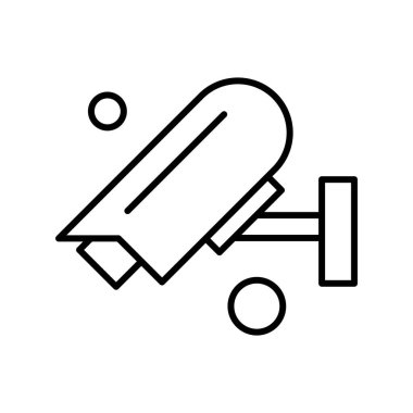 kamera simgesi vektör illüstrasyonu