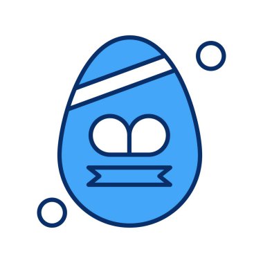 Yumurta Simgesi, Vektör illüstrasyonu