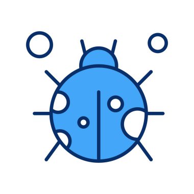 Böcek Simgesi, Vektör illüstrasyonu