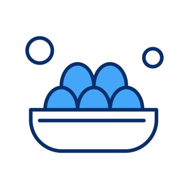  Vektör Sepeti Simgesi, basit web illüstrasyonu 