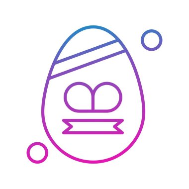 Yumurta Simgesi, Vektör illüstrasyonu