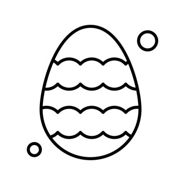 Yumurta Simgesi, Vektör illüstrasyonu