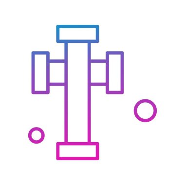  Vektör çapraz Simgesi, basit web illüstrasyonu