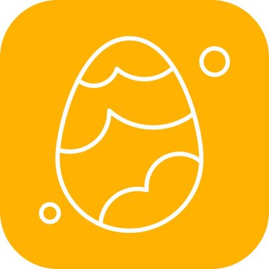 Simge vektör illüstrasyonu, Paskalya konsepti 