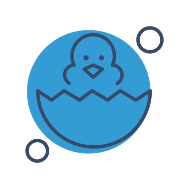 Yumurta Simgesi, Vektör illüstrasyonu