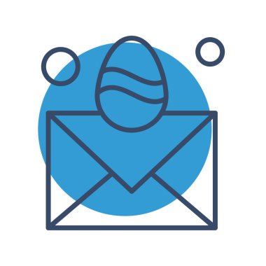  posta simgesi, vektör illüstrasyonu