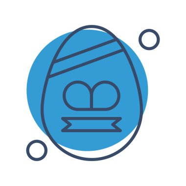 Yumurta Simgesi, Vektör illüstrasyonu