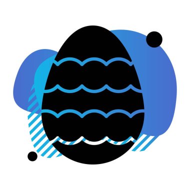 Yumurta Simgesi, Vektör illüstrasyonu