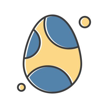 Yumurta Simgesi, Vektör illüstrasyonu