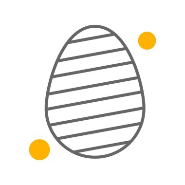 Yumurta Simgesi, Vektör illüstrasyonu