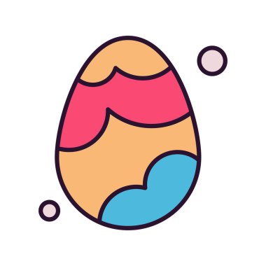 Yumurta Simgesi, Vektör illüstrasyonu