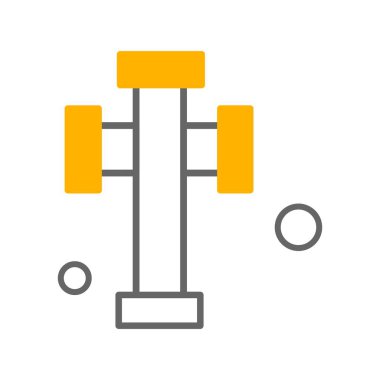  Vektör çapraz Simgesi, basit web illüstrasyonu