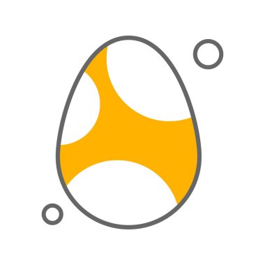 Yumurta Simgesi, Vektör illüstrasyonu