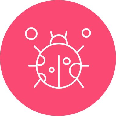 Böcek Simgesi, Vektör illüstrasyonu