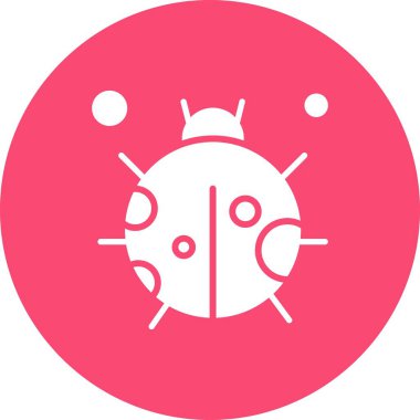 Böcek Simgesi, Vektör illüstrasyonu