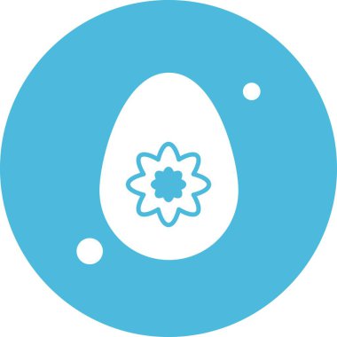  Yumurta Simgesi, Vektör illüstrasyonu