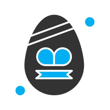 Simge vektör illüstrasyonu, Paskalya konsepti 