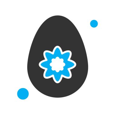  Yumurta Simgesi, Vektör illüstrasyonu