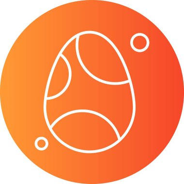 Yumurta Simgesi, Vektör illüstrasyonu