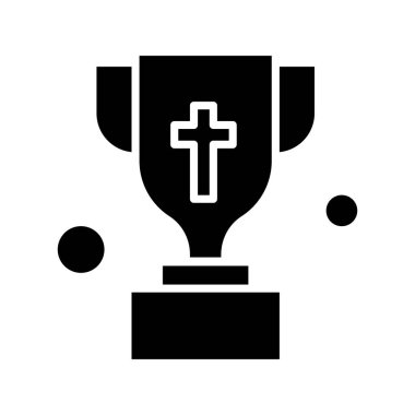 kupa simgesi, vektör çizimi