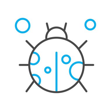 Böcek Simgesi, Vektör illüstrasyonu