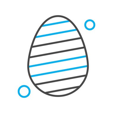 Yumurta Simgesi, Vektör illüstrasyonu