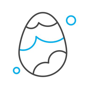 Yumurta Simgesi, Vektör illüstrasyonu