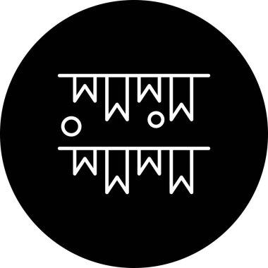  Vektör Dekorasyon Simgesi, basit web illüstrasyonu