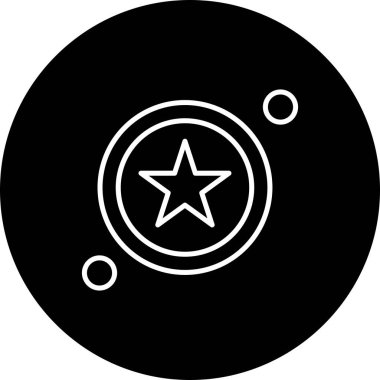 yıldız simgesi vektör illüstrasyonu