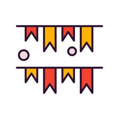  Vektör Dekorasyon Simgesi, basit web illüstrasyonu