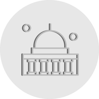 Vektör Washington Capitol Ico