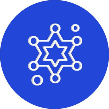 yıldız simgesi vektör illüstrasyonu