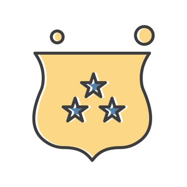 Vektör kalkanı ağ simgesi