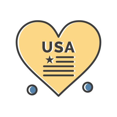 Vektör Kalp Ağı simgesi 