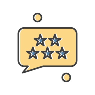 Konuşma balonu vektör çizimi 